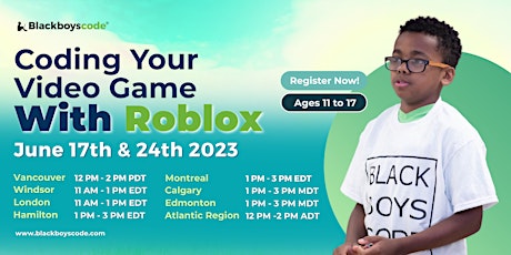 Boys Code Windsor - Coding Your Own Video Game With Roblox(Online)