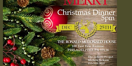RONALD MCDONALD HOUSE CHRISTMAS DINNER -PHILLY primary image