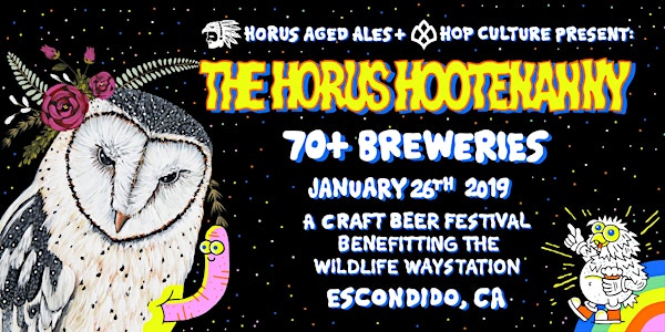 Horus Aged Ales and Hop Culture Present: The Horus HOOTenanny