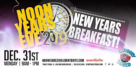2019 NOON Years Eve Breakfast w/ NOON Countdown!  primary image