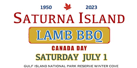 Saturna Island Canada Day Lamb BBQ