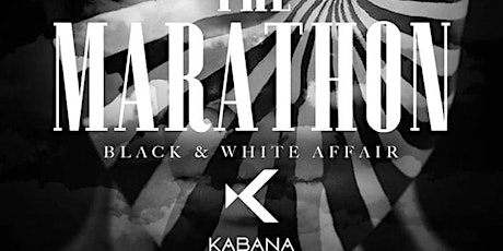 The Marathon “ BLACK AND WHITE “ (Kabana RoofTop) at SUNSETSUNDAYS
