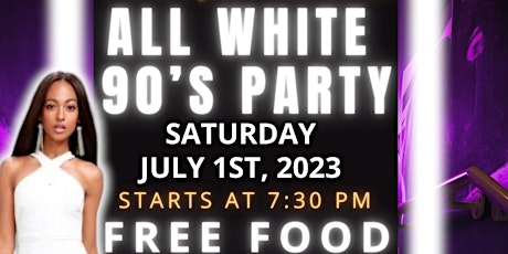 All White 90's Party