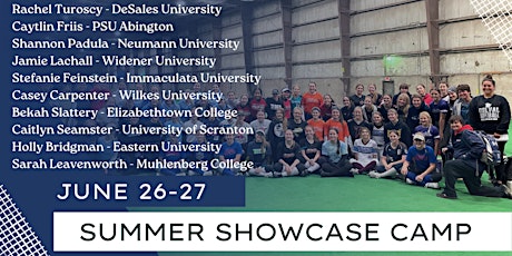 3rd Annual Summer Showcase Camp