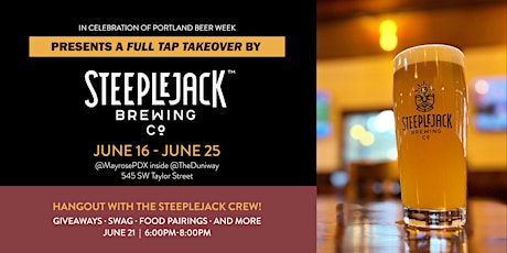 Steeplejack Brewery Tap Takeover