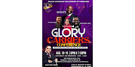 Glory Carriers Conference - Florida 2023