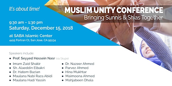 Muslim Unity Conference - Bringing Sunnis & Shias Together