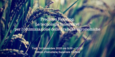 Le tecnologie innovative per l'ottimizzazione delle pratiche agronomiche Le tecnologie innovative per l'ottimizzazione delle pratiche agronomiche