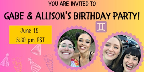 JBU Live - Gabe and Allison's Birthday!