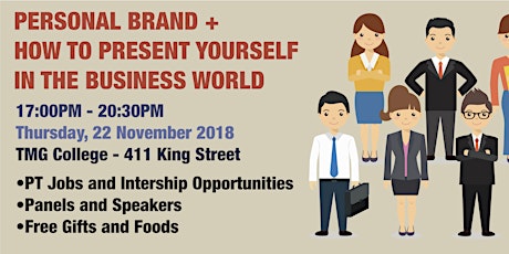 Personal Brand & How to Present Yourself in the Business World  primary image