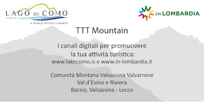 Tourism Think Tank Mountain - Valsassina Tourism Think Tank Mountain - Valsassina
