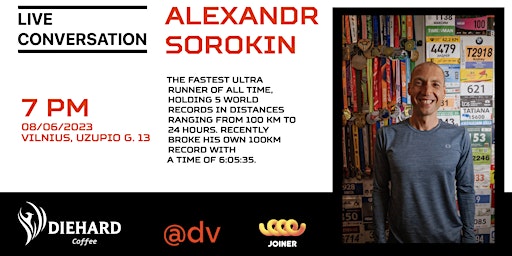 Live Conversation with Alexandr Sorokin