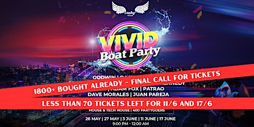 Boat Party | Lucky Presents - VIVID Lights Festival
