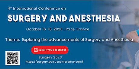 4th International Conference on Surgery and Anesthesia