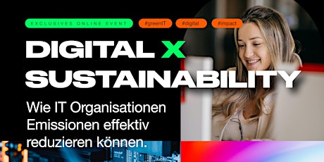 Digital x Sustainability: Climate Impact durch Digitalisierung
