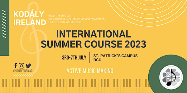Kodály Ireland Summer Course 2023 (3rd - 7th July)