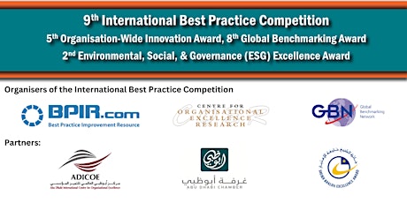 9th International Best Practice Competition (19 Jun - 17 Aug) primary image