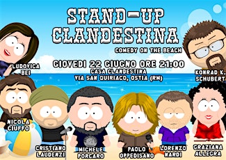 STAND-UP CLANDESTINA - COMEDY ON THE BEACH
