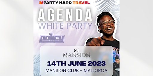 Imagen principal de Agenda - White Party @Mansion Mallorca with DJ Policy