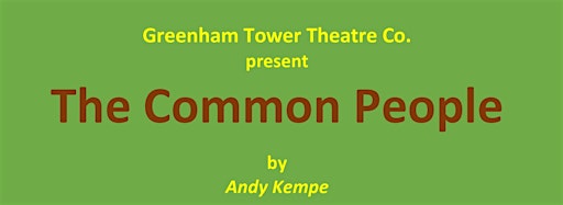Collection image for The Common People - A Play by Andy Kempe