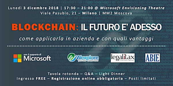 Blockchain: il futuro è adesso.