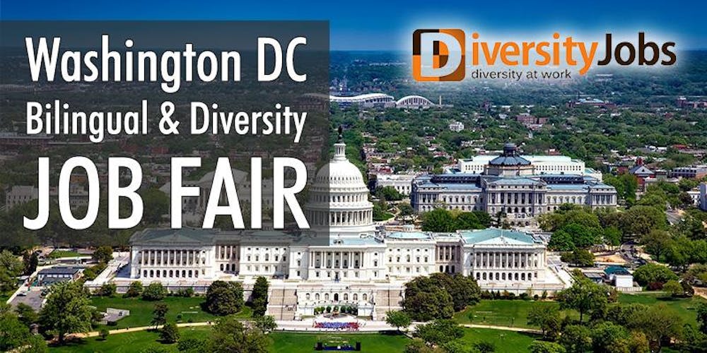 washington dc bilingual diversity job fair registration fri may