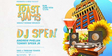 Toast & Jams Brunch Party: DJ SPEN primary image