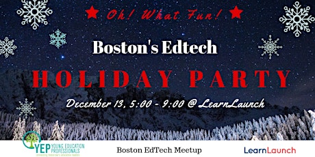 Boston's Edtech Holiday Party primary image