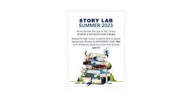 Story Lab with local artist Kiki Burlak!