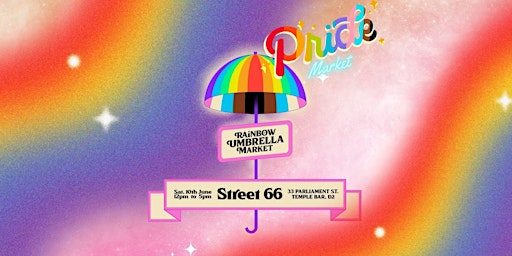 PRIDE Rainbow Umbrella Market primary image