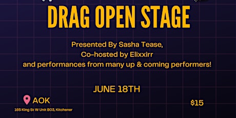 Drag Open Stage