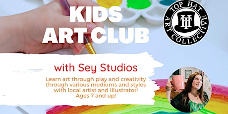 KIDS ART CLUB with SEY STUDIOS - Colorful Succulent Art