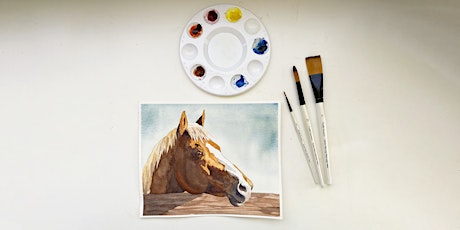 Watercolors Made Easy: Horse (Sherwood)