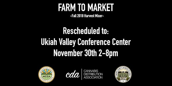 Farm To Market - Fall 2018