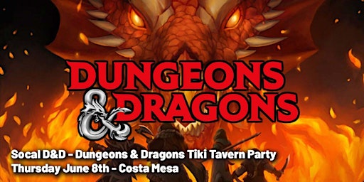 Socal D&D - Dungeons & Dragons Tiki Bar Tavern Party! primary image
