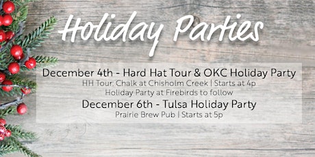 2018 OKC Holiday Party & Hard Hat Tour primary image