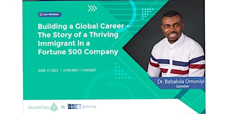 Building a Global Career - An Immigrant Story in a Fortune 500 Company