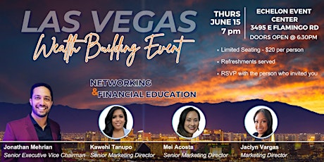 Las Vegas Wealth Building & Entrepreneur Event