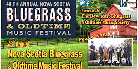 48th Annual Nova Scotia Bluegrass & Oldtime Music Festival July 25-28, 2019 primary image