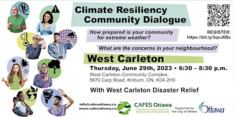 West Carleton Climate Resiliency Community Dialogue