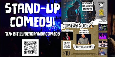Stand-up Comedy ft Brandon Straker! - Comedy Slice - Laughs & Pizza