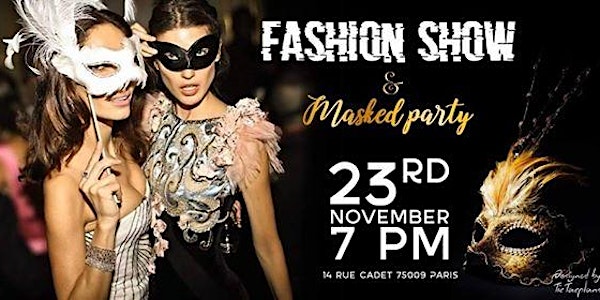 Paris accueille la plus grande soirée masquée et défilé de mode