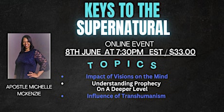 Keys To The Supernatural