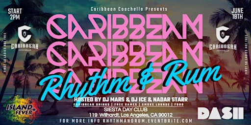 Caribbean Coachella presents: Rhythm & Rum primary image