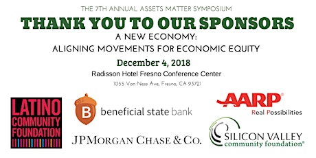 2018 Assets Matter Symposium: A New Economy: Aligning Movements for Economic Equity  primary image