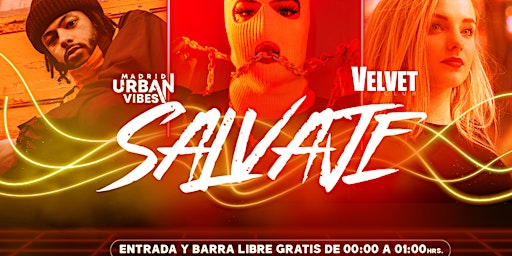 Imagen principal de Salvaje - Free open Bar (Barra libre gratis) VELVET CLUB