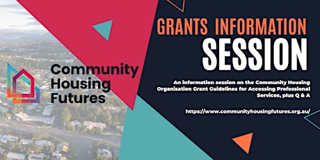 Community Housing Futures Grants Information Session