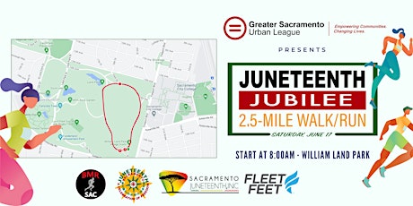 Juneteenth Jubilee 2.5 Mile Run/Walk