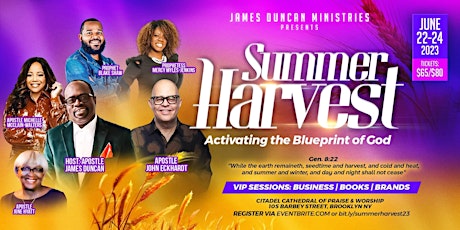 Summer Harvest: Activating the Blueprint of God