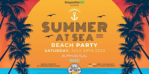 Summer at Sea: Cartagena Beach Party